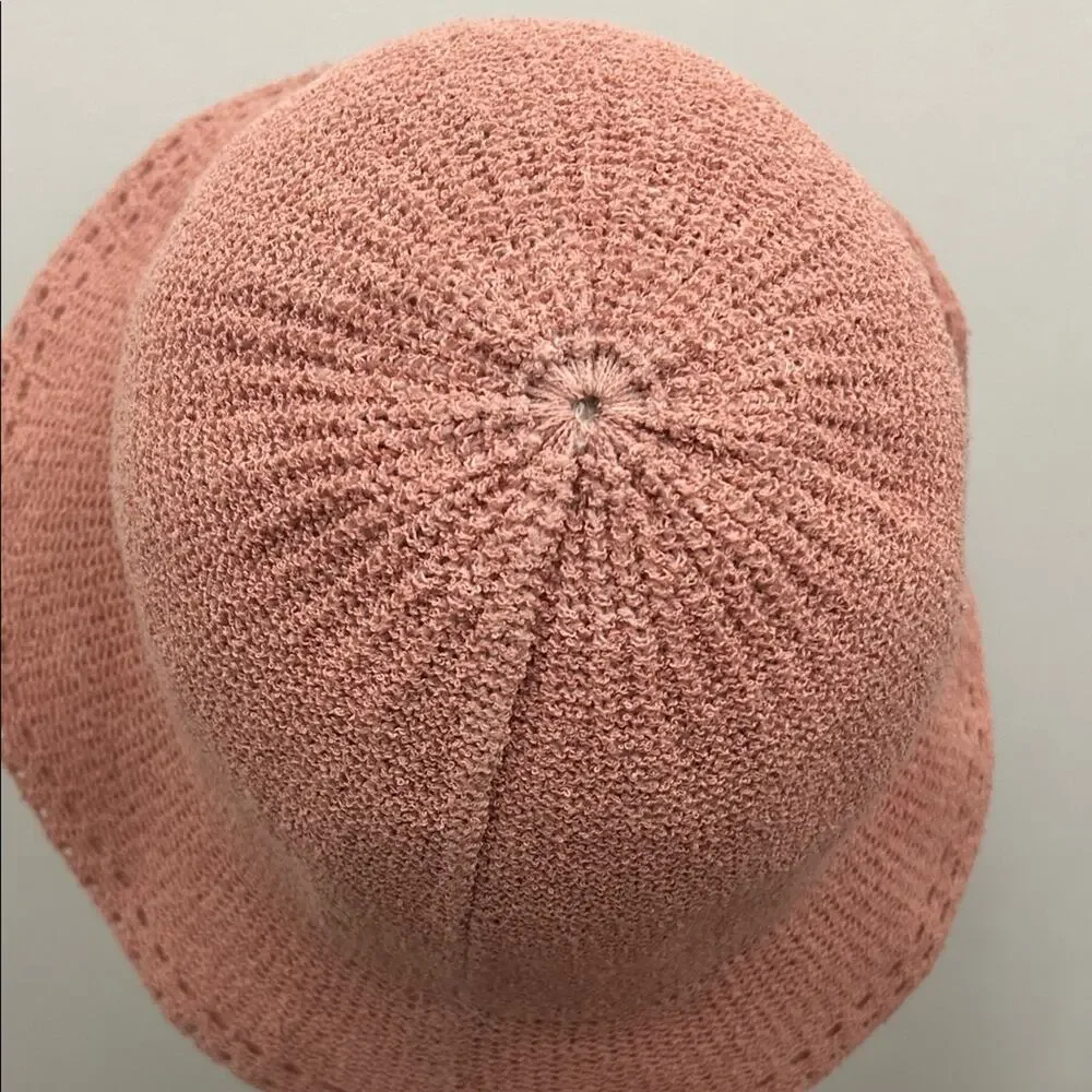 Marcus Adler Woven Dusty Rose Pink Women's Bucket Hat, O/S